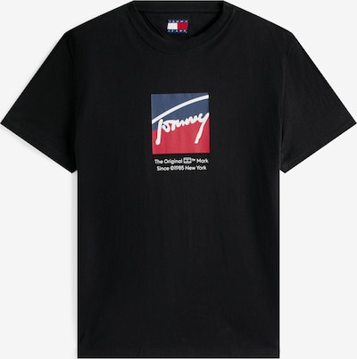 Tommy Jeans Majica u tamno plava / svijetlo crvena / crna / bijela, Pregled proizvoda