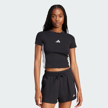 ADIDAS SPORTSWEAR Funkčné tričko 'Essentials' - Čierna: predná strana