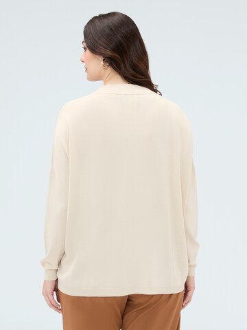 Pull-over Fiorella Rubino en beige