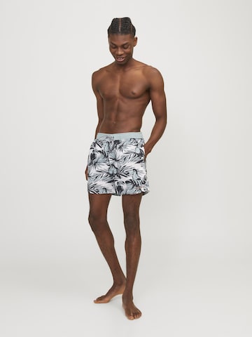 JACK & JONES Badeshorts 'JPSTFIJI' in Grau