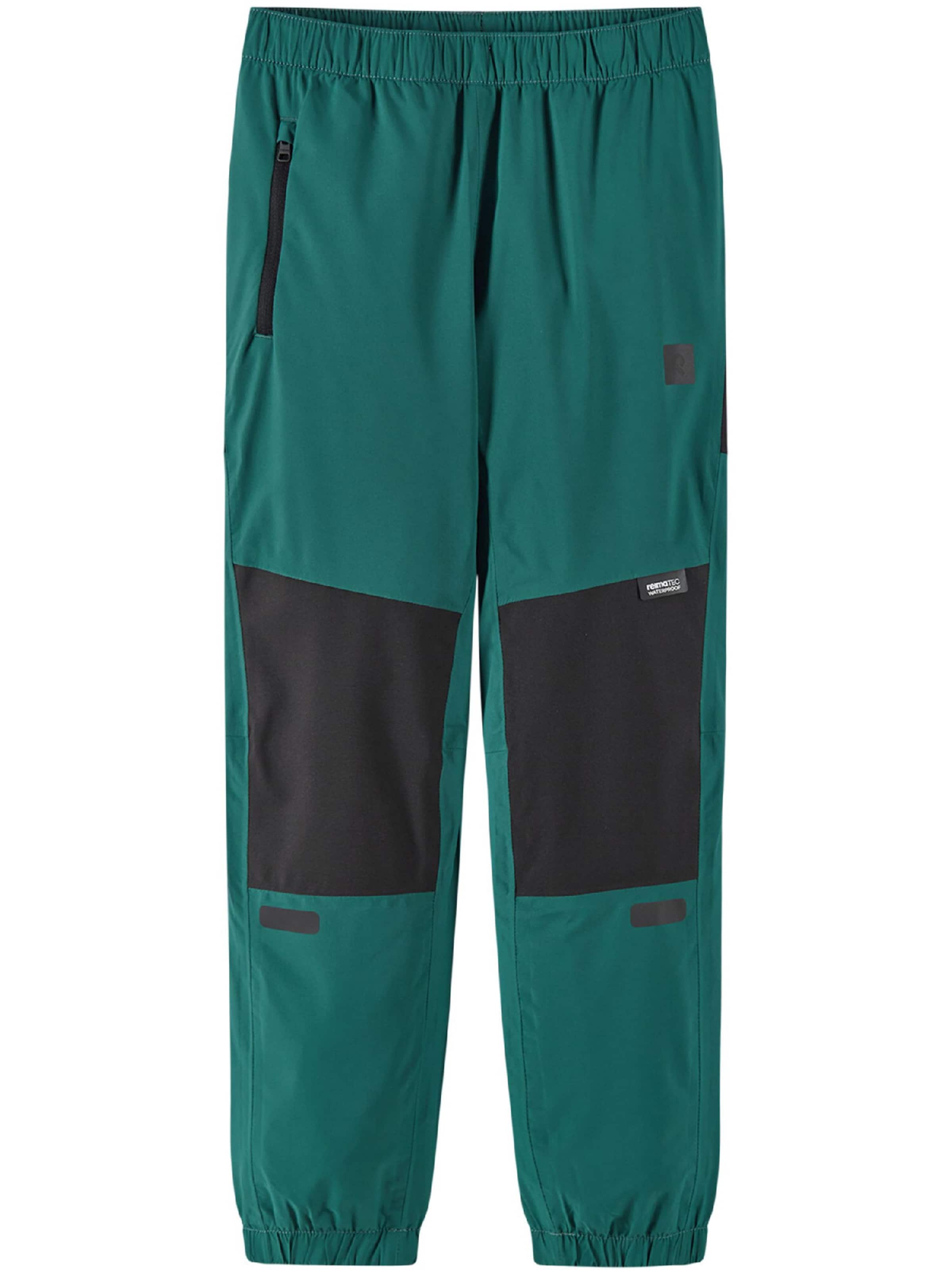 Reima Regular Outdoor broek ' Intona ' in Groen: voorkant