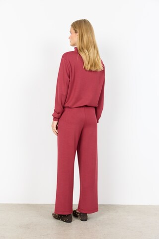Soyaconcept Wide leg Pants 'Banu 33' in Red