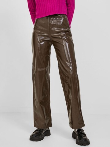 Loosefit Pantalon 'Kenya' JJXX en marron : devant