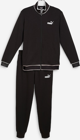 PUMA Tracksuit in Black: front