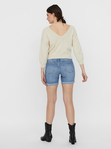 VERO MODA Regular Shorts 'Joana' in Blau