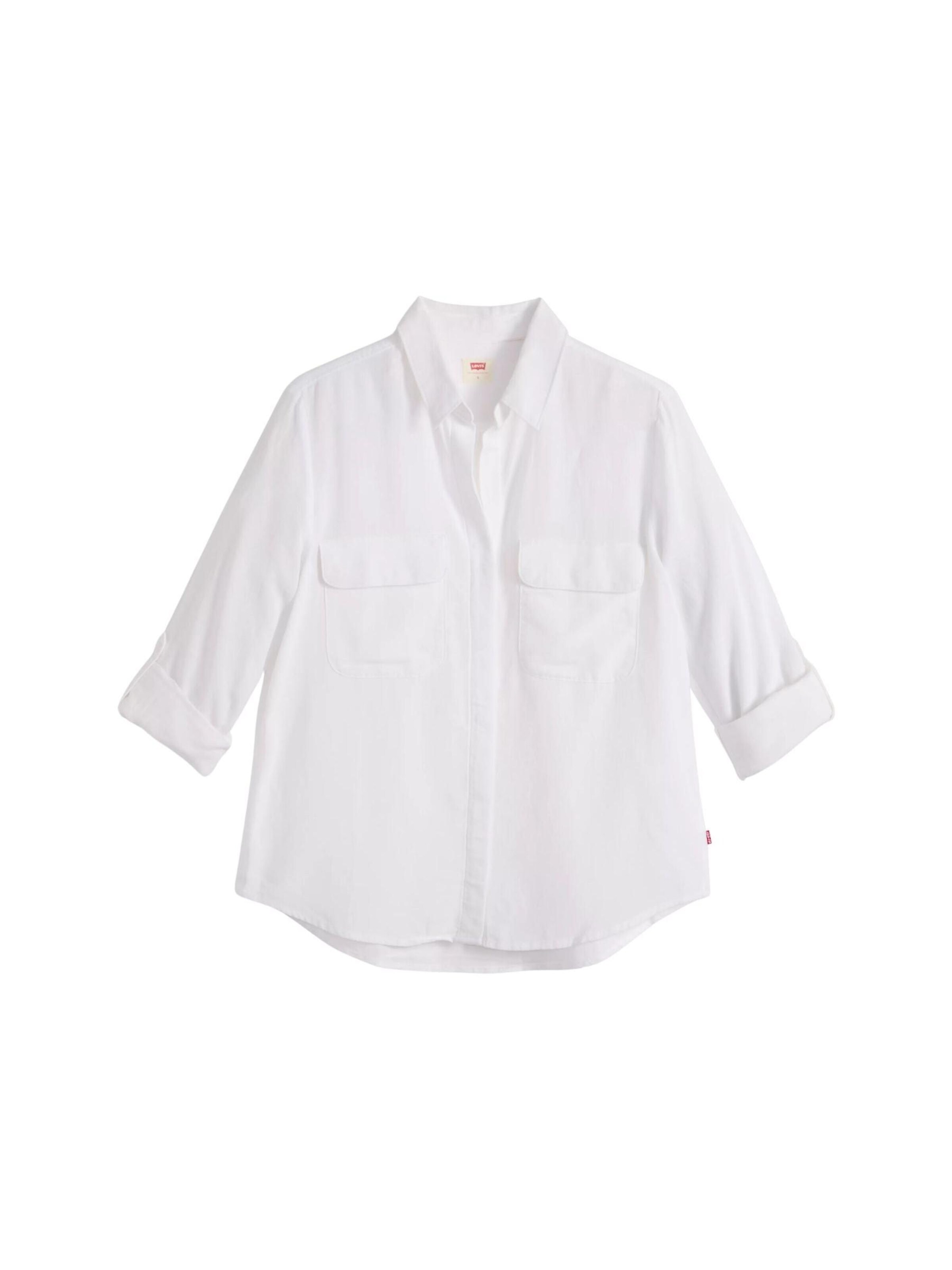 Maglietta 'LEVI'S ELAINE UTILITY SHIRT CAMICIA' in S LEVI'S ® di colore bianco, Visualizzazione prodotti