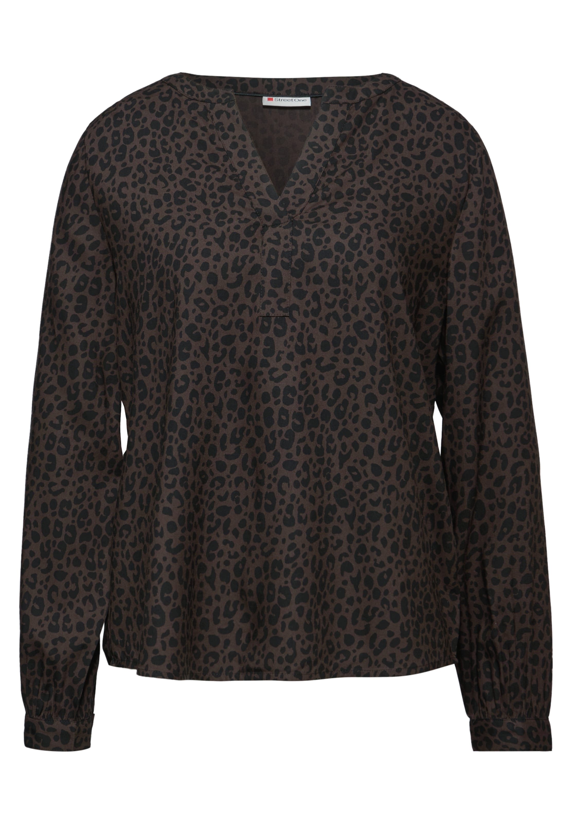 STREET ONE Blouse in Brown: front