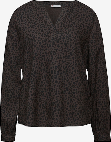 STREET ONE Bluse in Braun: Vorderseite