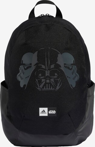 ADIDAS PERFORMANCE Backpack 'Star Wars' in Black: front