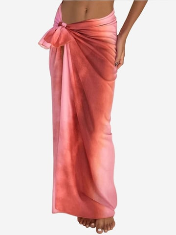 Serviette de plage Hiccup en rose : devant