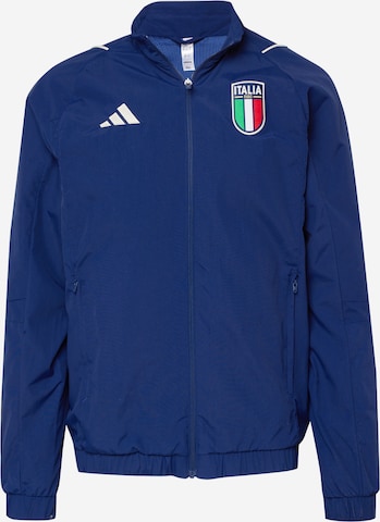 ADIDAS PERFORMANCE Training Jacket 'Italy Tiro 23 Presentation' in Blue: front