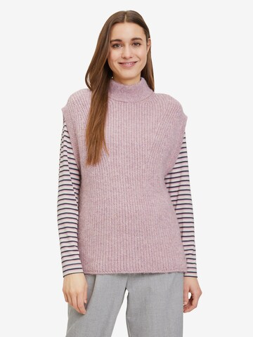 Pull-over Betty & Co en rose : devant