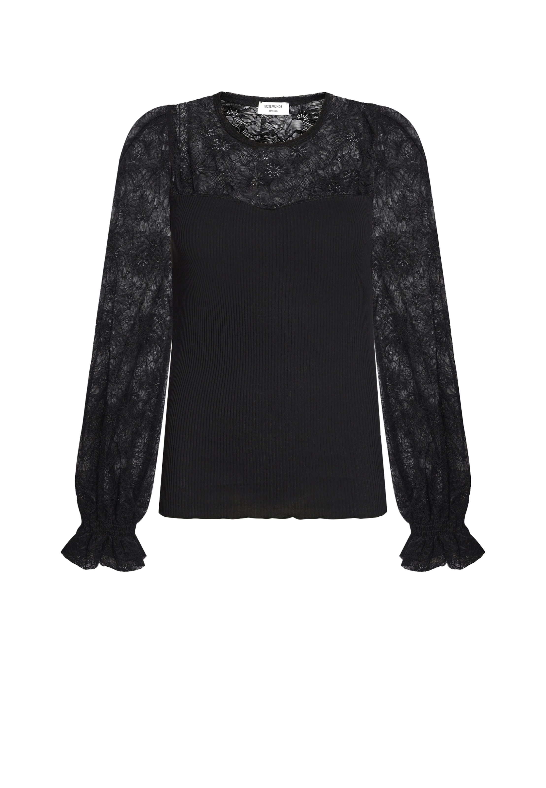 rosemunde Shirt 'Beatha' in Black: front