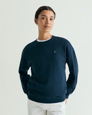 Scalpers Broken Letters Sweater ' ' in Blau