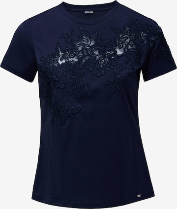 T-shirt Salsa Jeans en bleu : devant