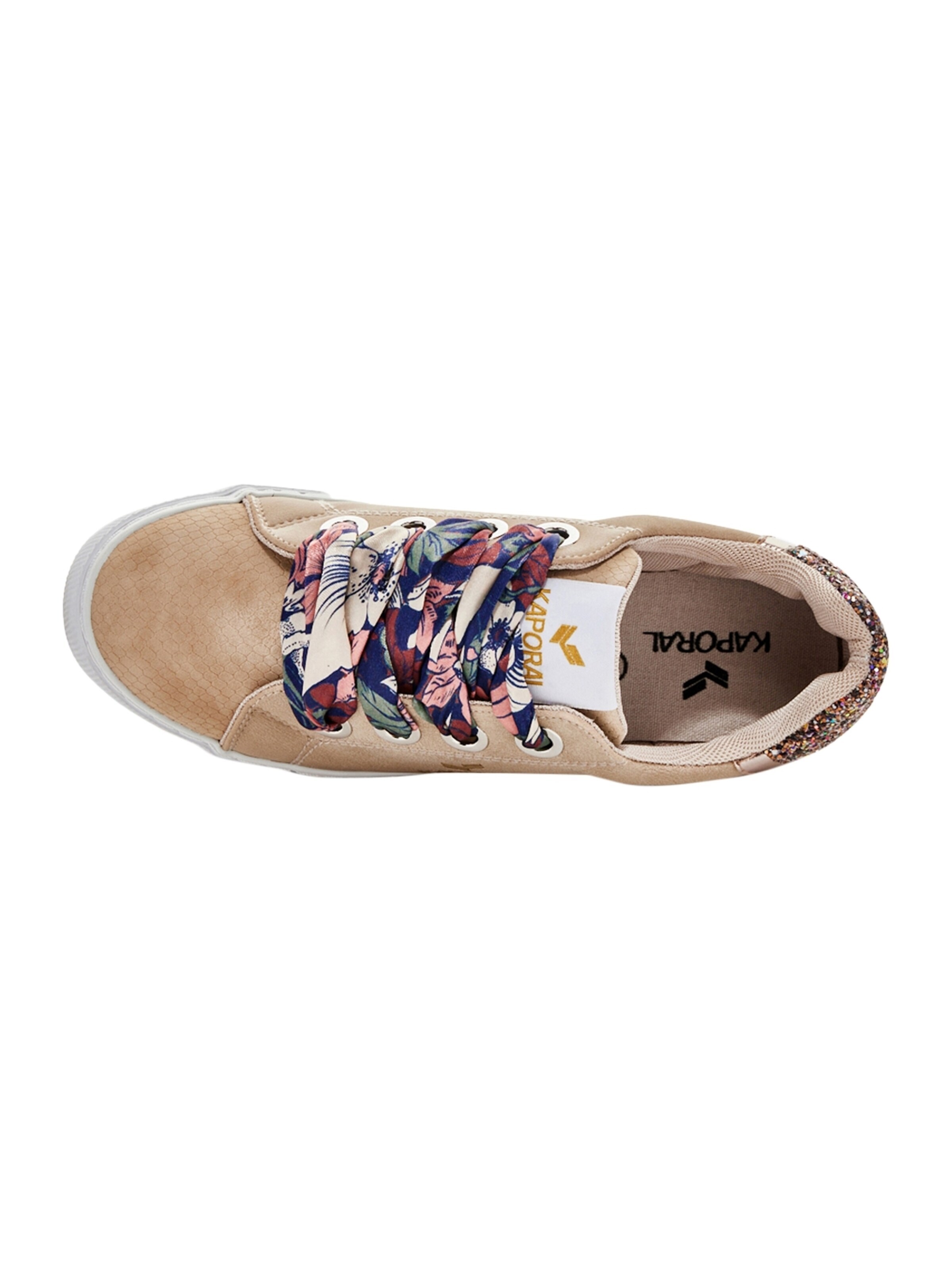 Scarpa stringata sportiva di Kaporal in beige