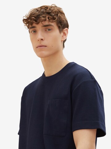 TOM TAILOR DENIM T-Shirt in Blau