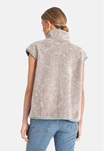 Werner Christ Vest 'Hermine' in Purple