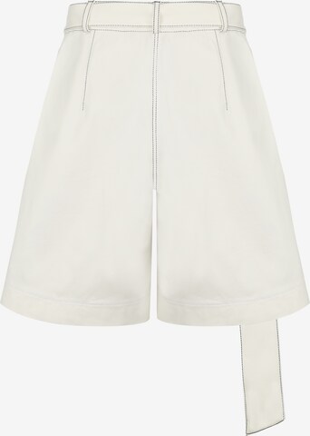 MONOSUIT Wide leg Pants 'Milano' in White