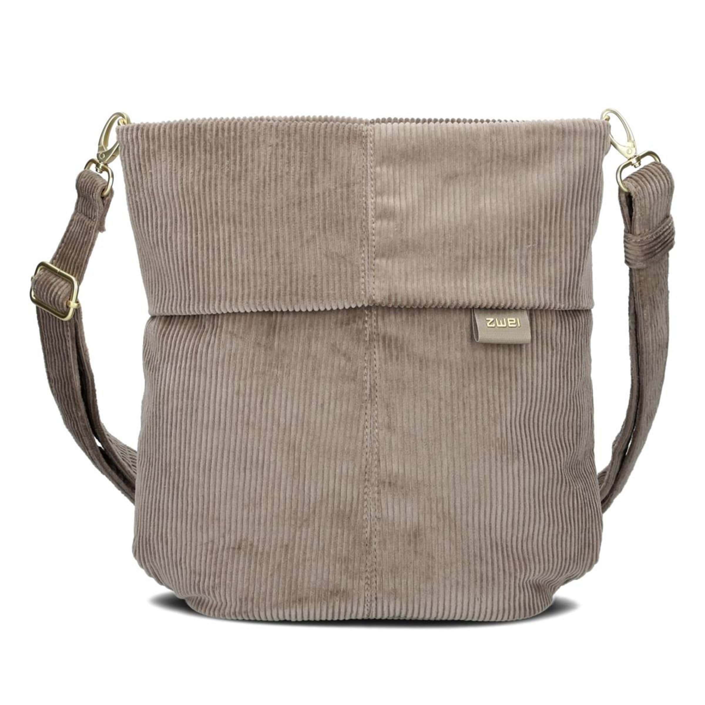 Sac bandoulière 'Mademoiselle' ZWEI en marron : devant