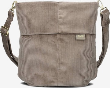 ZWEI Shoulder bag 'Mademoiselle' in Brown: front