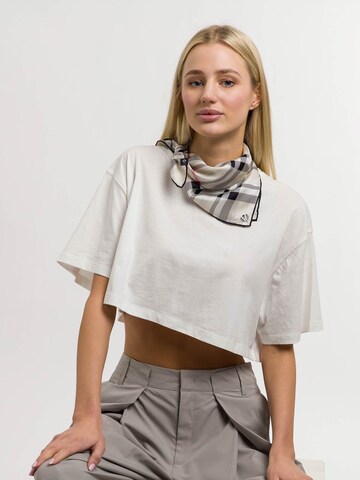FRAAS Tuch 'Nicki' in Grau: Vorderseite