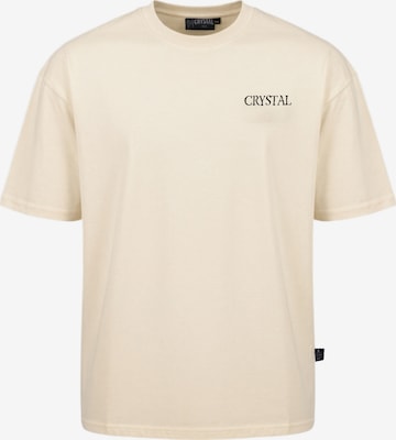 Crystal Paris Shirt 'Rich' in White: front