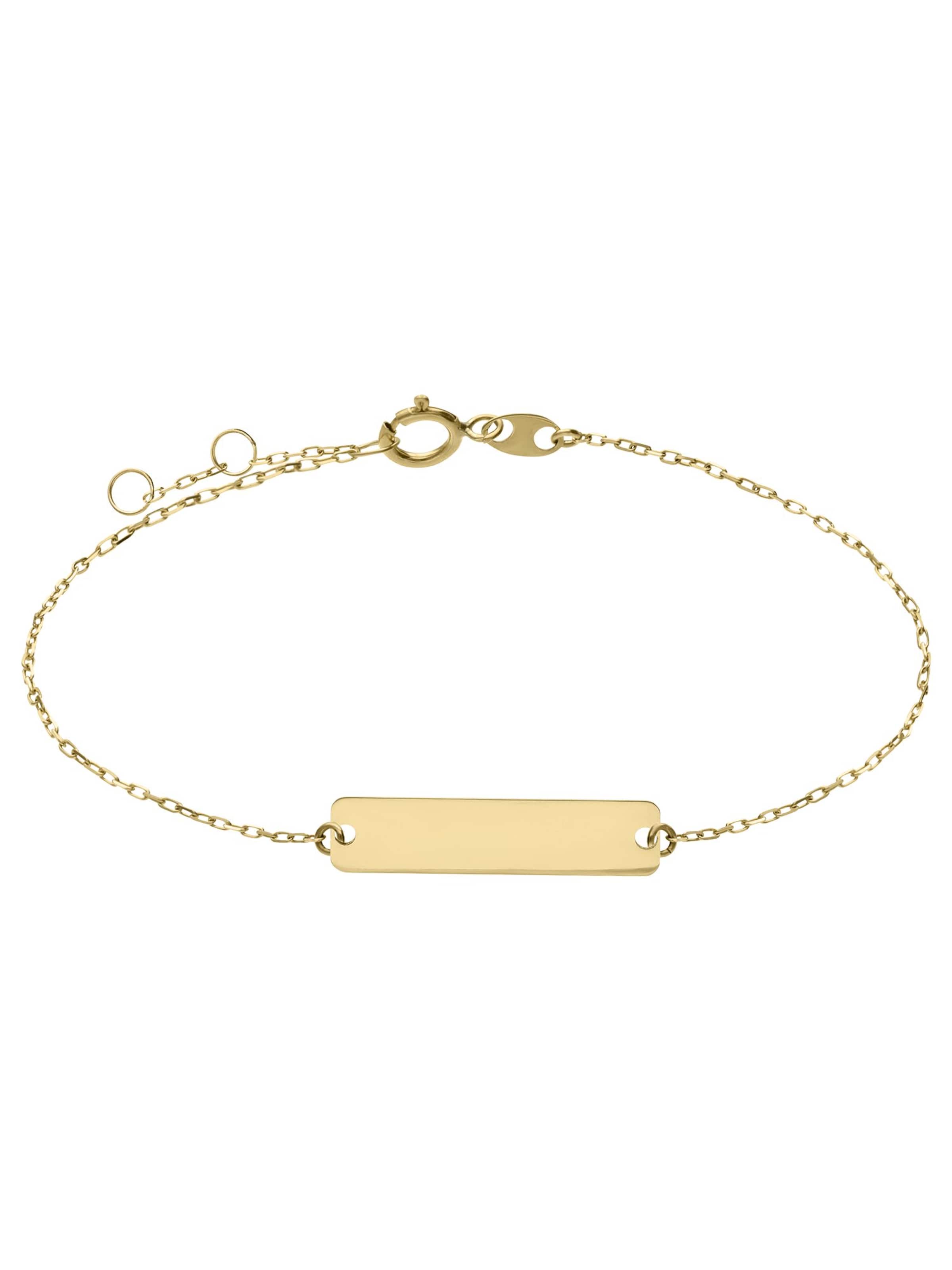 Lucardi Armband in gold, Produktansicht