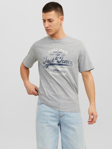 JACK & JONES Skjorte 'Booster' i blå: forside