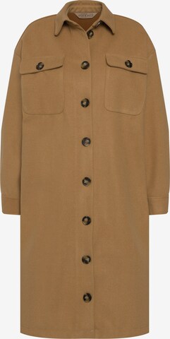 Studio Untold Between-Season Jacket in Brown: front