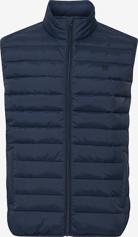 !Solid Vest 'SÖRENSON' in Blue: front