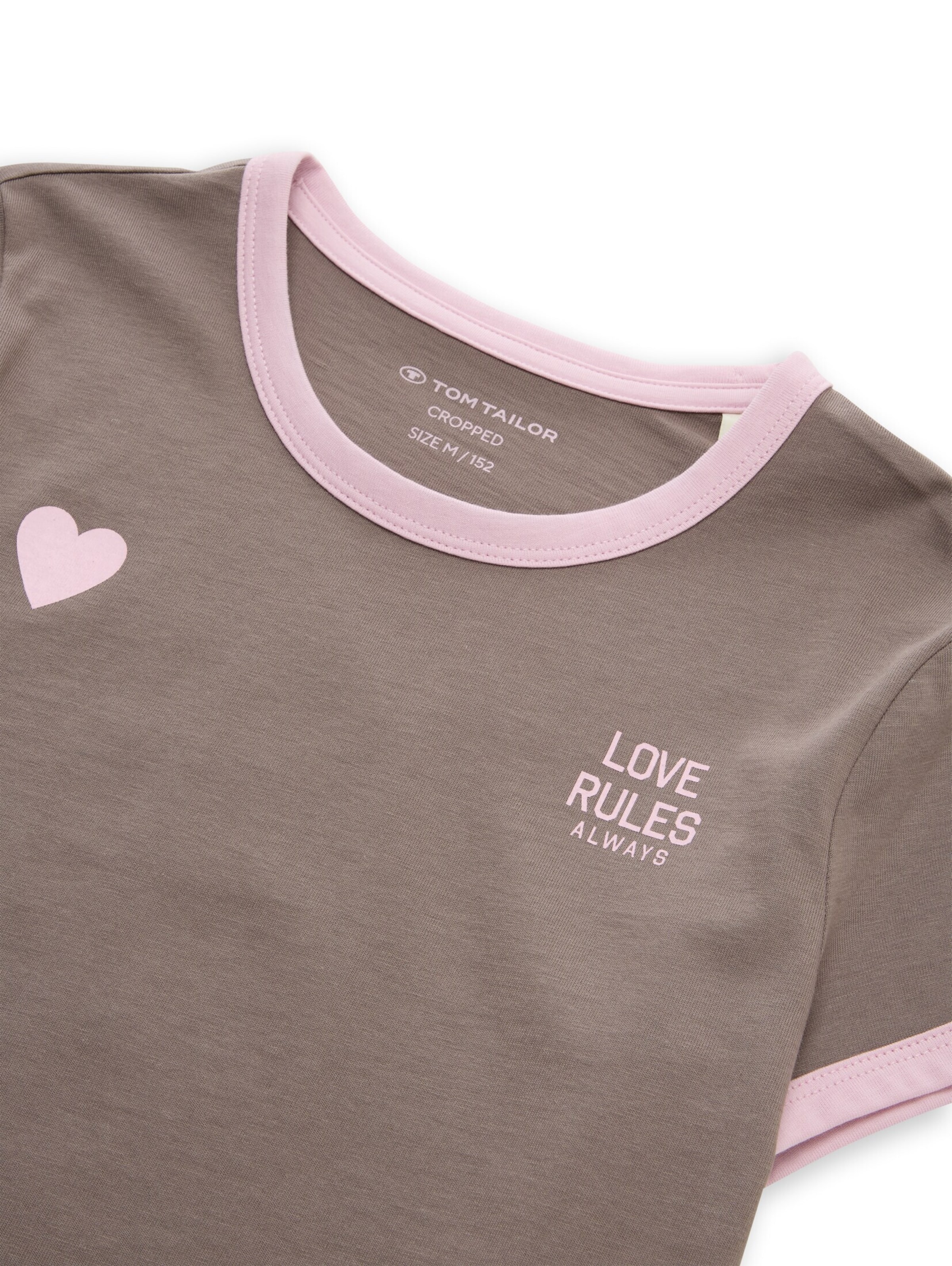 TOM TAILOR Shirt in Brown