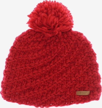 Barts Hat & Cap in One size in Red: front