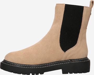River Island Chelsea Boots in Beige