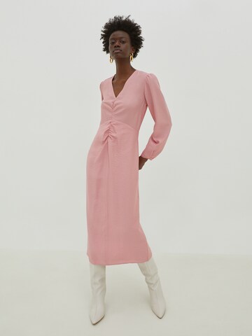 Robe 'Nora' EDITED en rose : devant