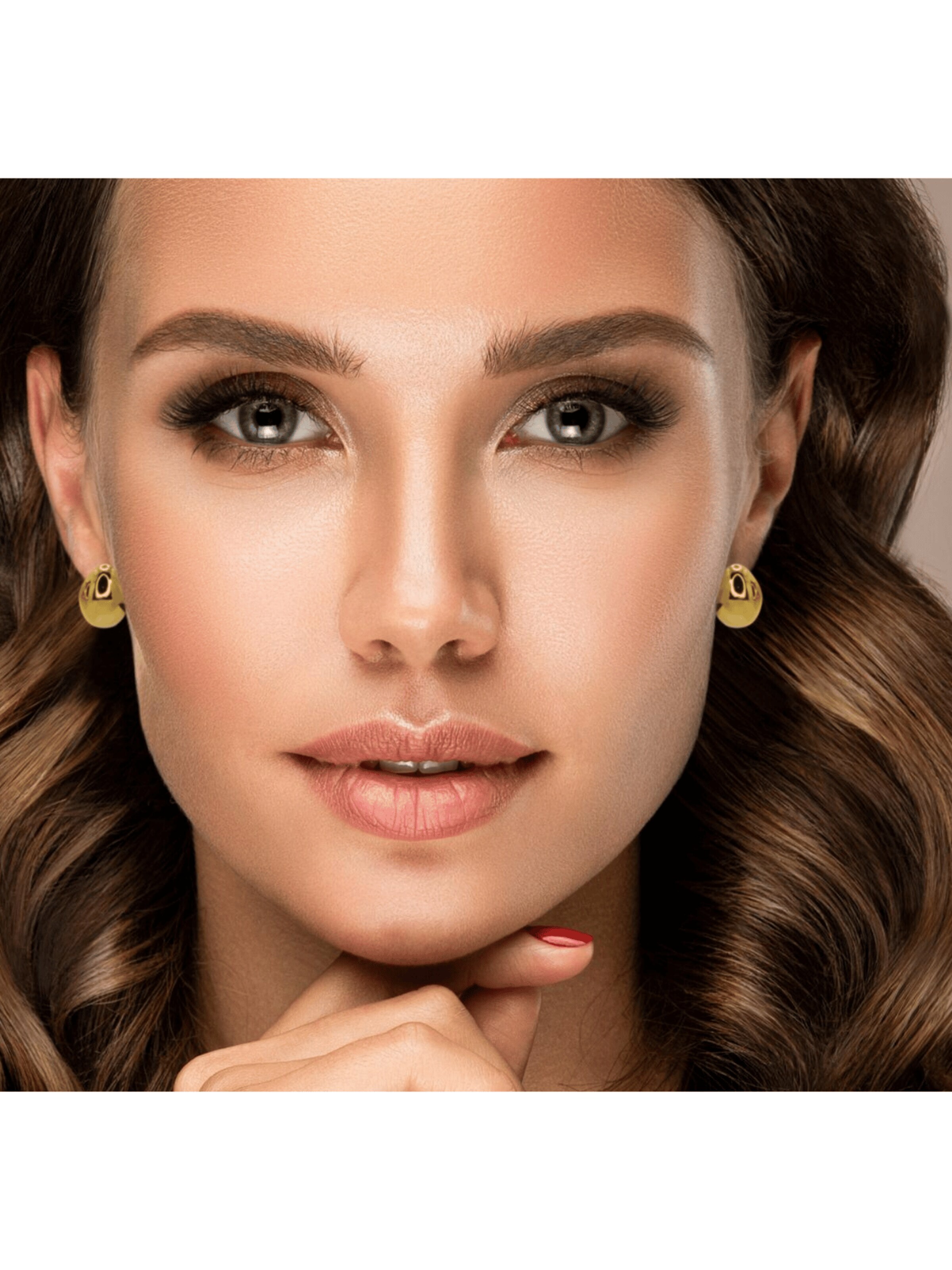 ARS-ARGENTI Earrings 'DROP YOUR SOUL' in Gold