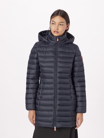 Manteau mi-saison 'CAROL' SAVE THE DUCK en bleu : devant