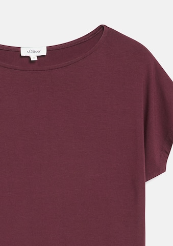 T-shirt s.Oliver en rouge