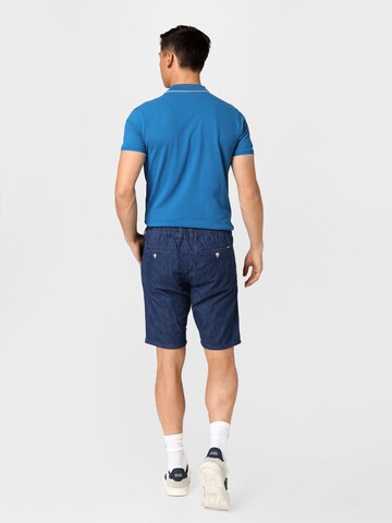 TOM TAILOR Regular Shorts 'Josh' in Blau