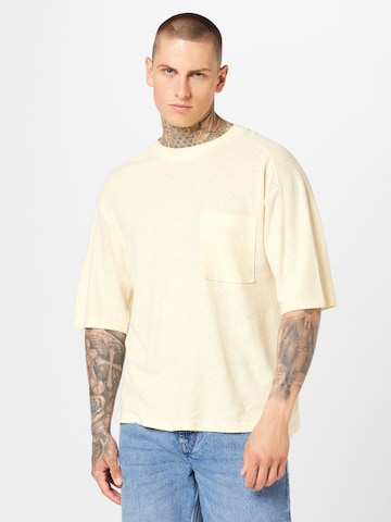 WEEKDAY Shirt in Beige: front