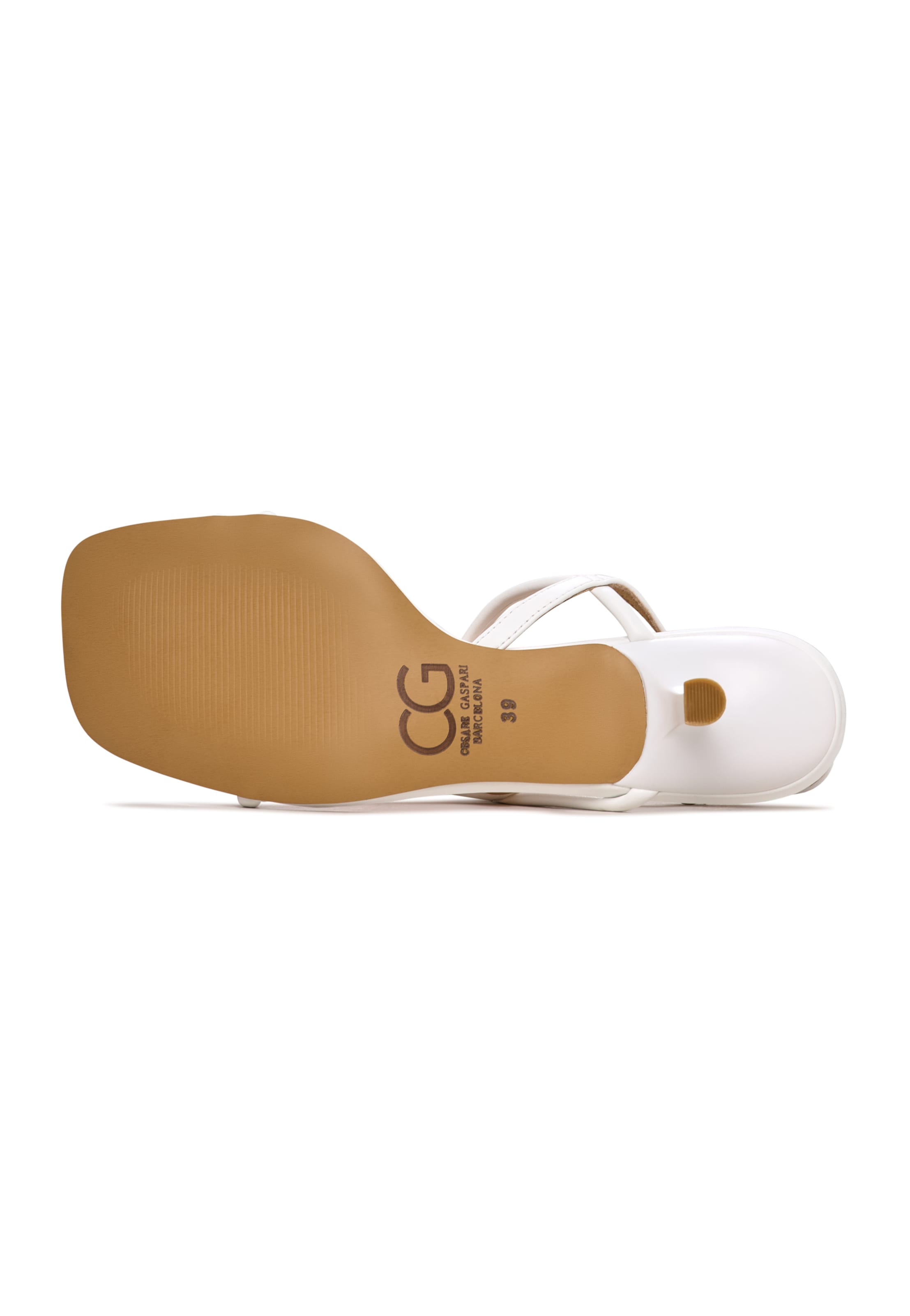 CESARE GASPARI Sandal in White
