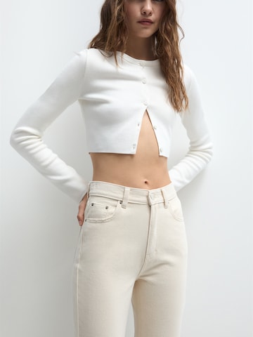 Pull&Bear Regularen Kavbojke | bež barva