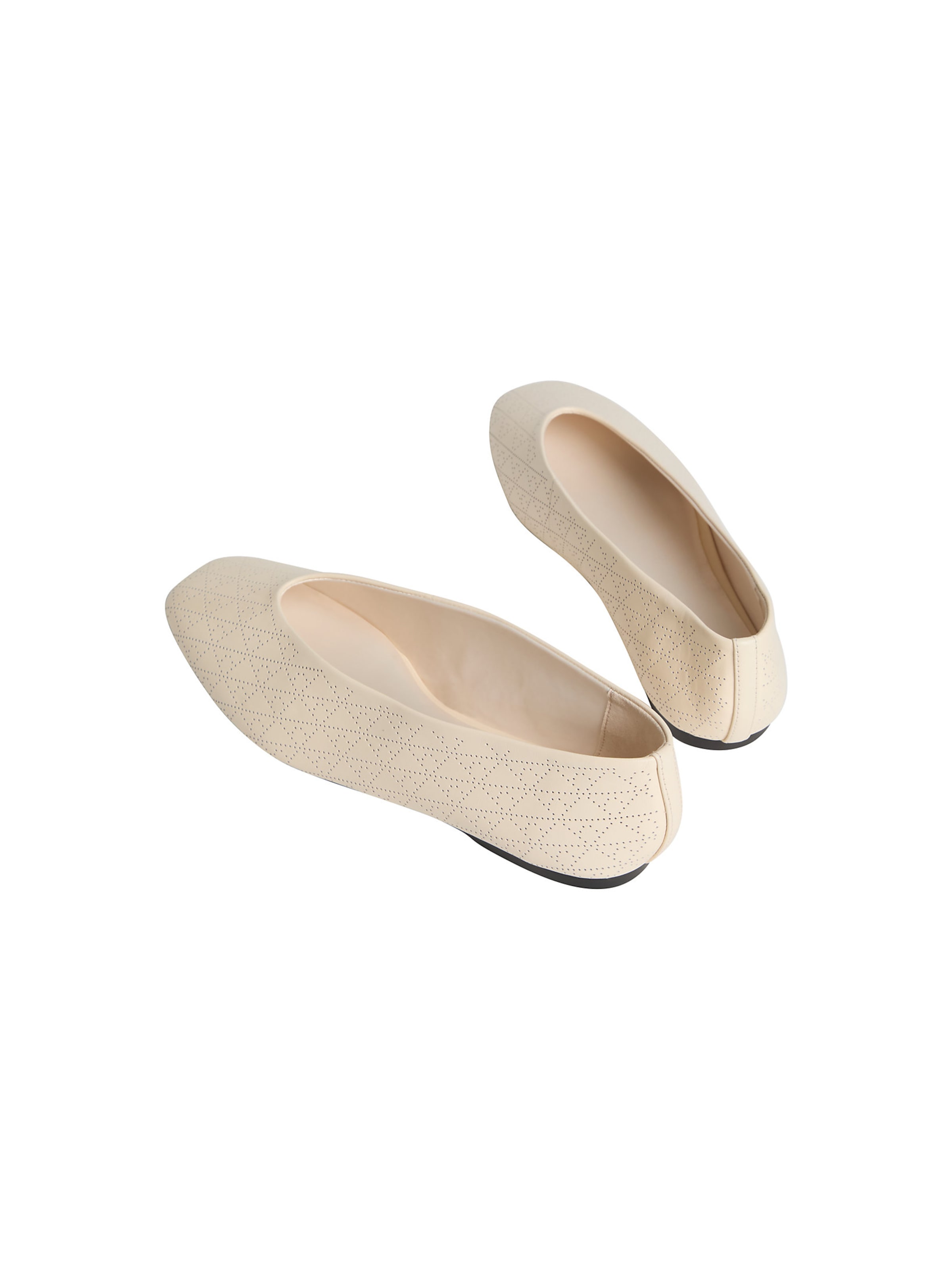 Calvin Klein Ballerina 'Liliana' in Beige