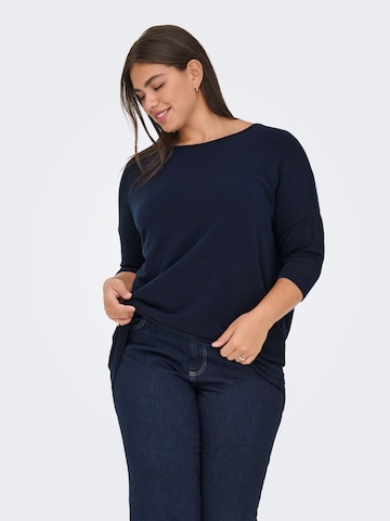 ONLY Carmakoma Shirt 'CARLamour' in Blue: front