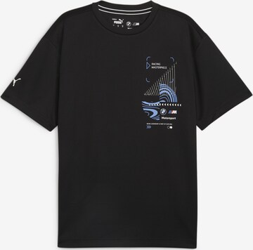 T-Shirt fonctionnel 'BMW M Motorsport ' PUMA en noir : devant