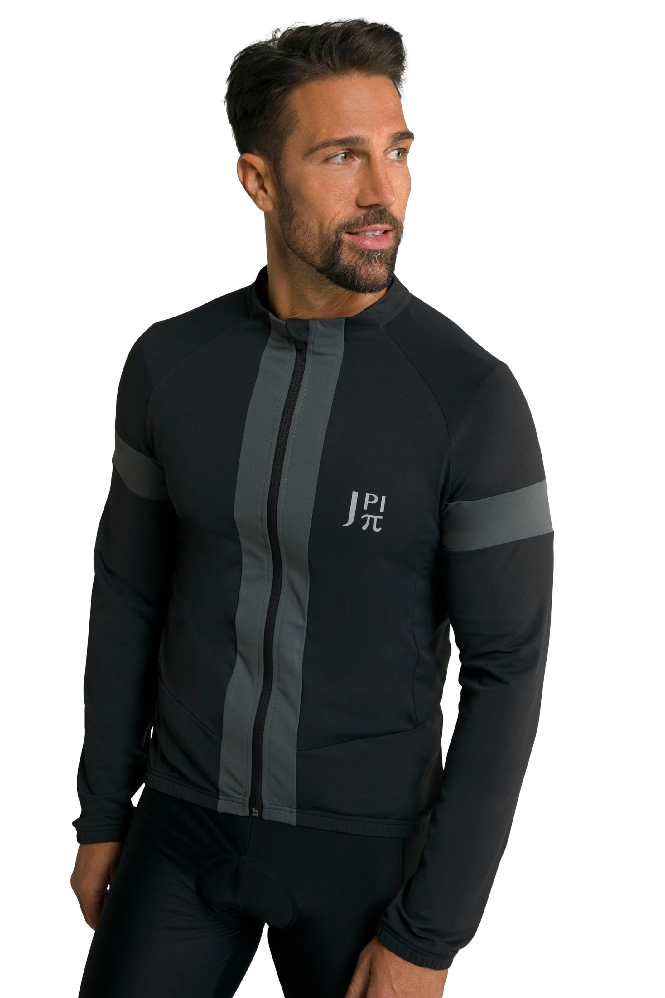 JAY-PI Performance Jacket in Black: front