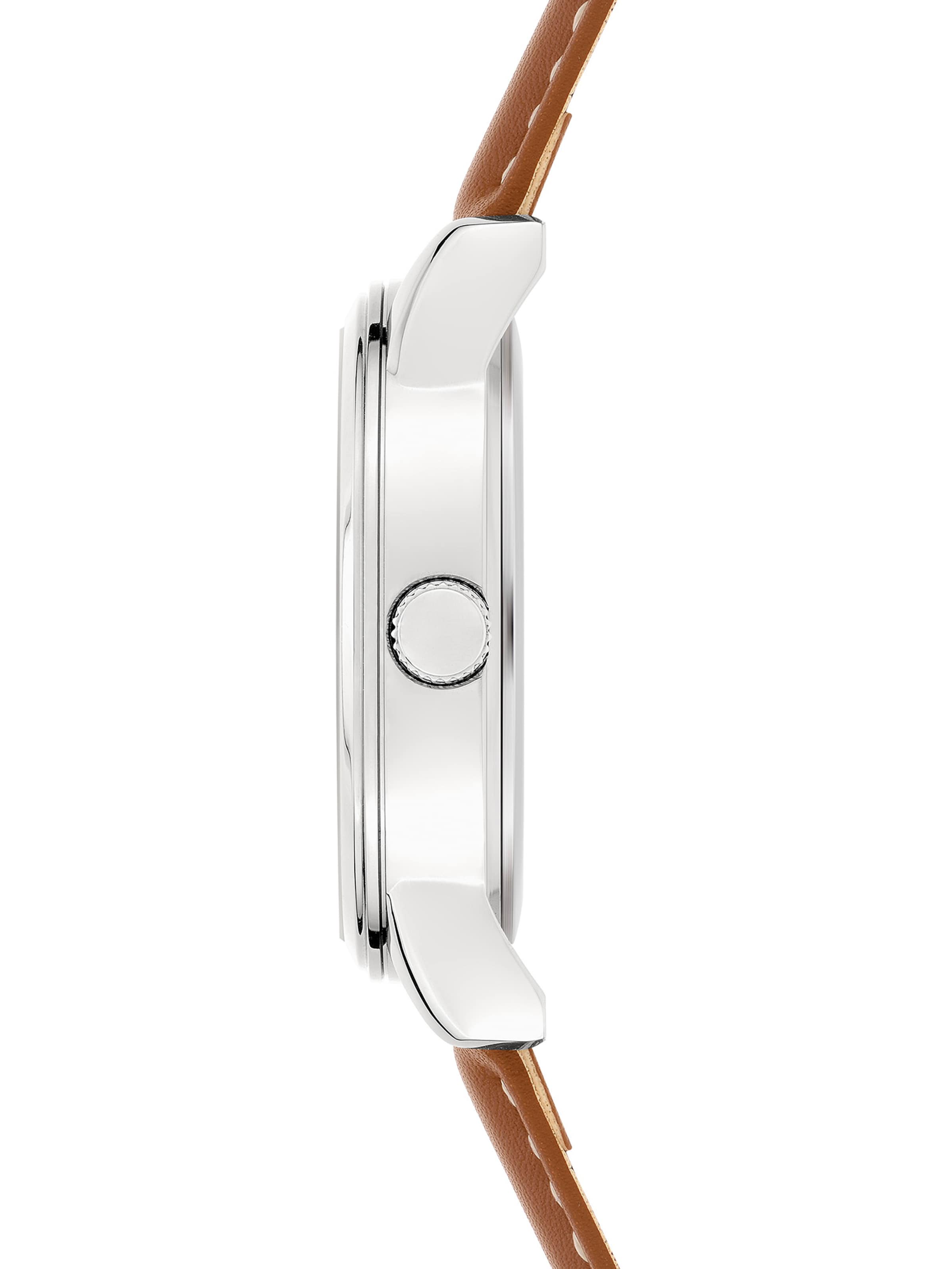 s.Oliver Analog Watch in Brown