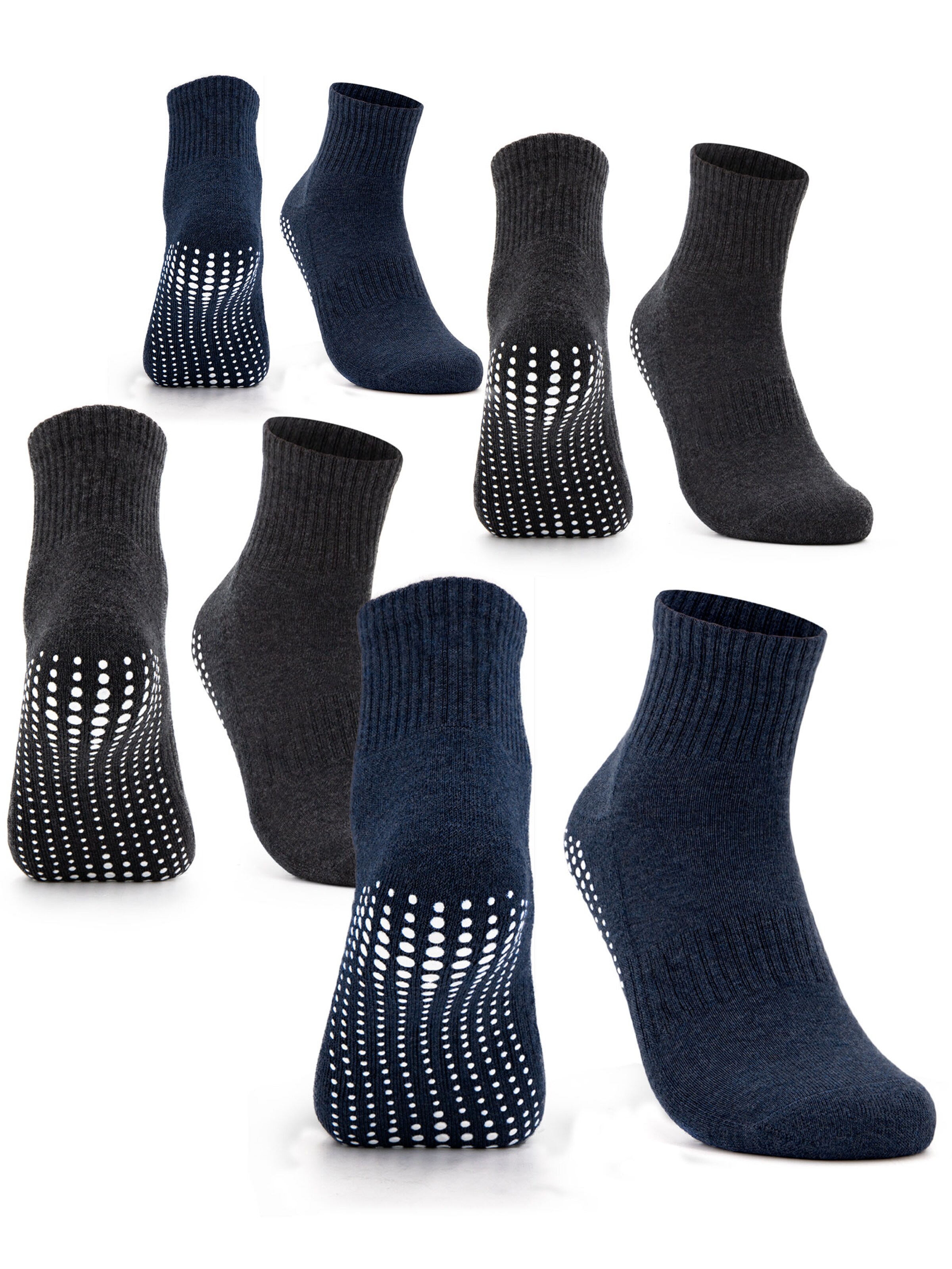 Occulto Athletic Socks 'Andi' in Blue: front