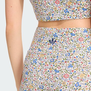 ADIDAS ORIGINALS Skinny Leggings 'Adidas Originals x Liberty London' in Wit