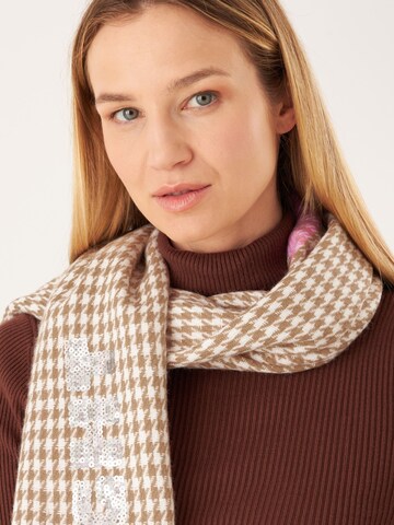 CODELLO Sjaal in Beige: voorkant